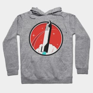 Vintage Starship Mission Patch Hoodie